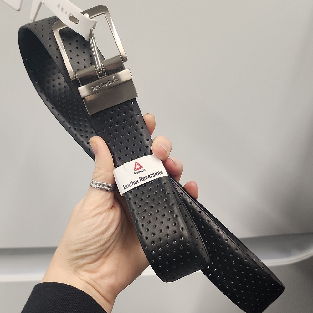 Reebok Reversible Leather Belt
